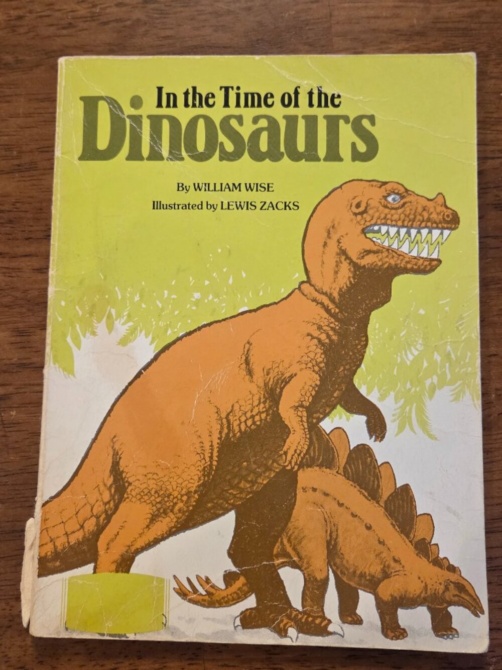 📕5/$10📕In the Time of the Dinosaurs Scholastic Reader Paperback Book